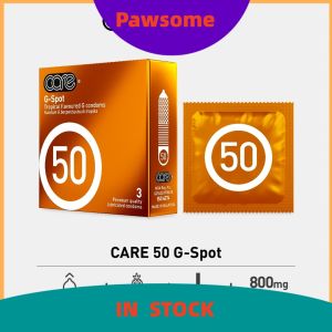in  stock Care 50 G-Spot Condom (3s)