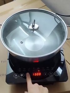 2200W Electric Induction Cooker Household Stove Multifunctional Energy Saving Inverter Cooking Stove【Fast Delivery】