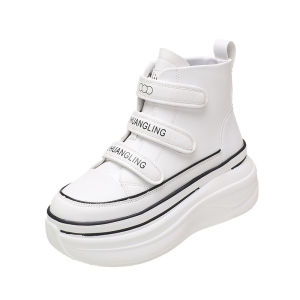 [JUAL RUGI]  Sepatu Wanita Sneakers Tinggi Fashion Wanita Trendy Korean Shoes Casual Style  - 0296