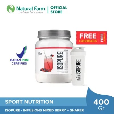 Isopure Infusions 400gr Free Shaker