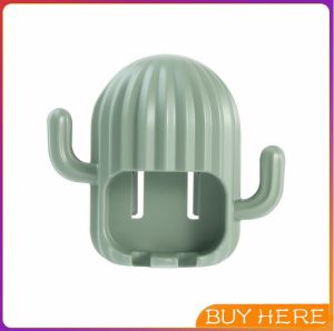 ที่ใส่แปรงสีฟัน ที่วางแปรงสีฟันติดผนัง ชั้นวางของในห้องน้ำทรงน้องบอง  Toothbrush holde BUY HERE