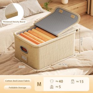 Justliving 1 cái thùng đựng đồ có thể thu gọn lớn có nắp gập được Thùng đựng đồ đựng quần áo tủ treo quần áo vải và hộp đựng đồ hình khối cho gia đình/phòng ngủ/phòng khách/tủ quần áo/kệ