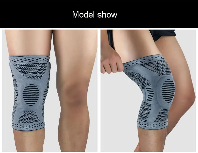 Silicon Meniscus Kneepad 1 Pcs Spring Knee Pads Support Patella Protector  Leg Arthritis Injury Gym Sleeve knee Brace basketball - AliExpress