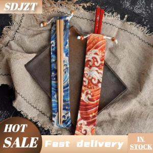 SDJZT 1pcs tái sử dụng rơm Pouch túi cho kim loại rơm dao kéo đầy màu sắc du lịch cắm trại đũa muỗng nĩa dao lưu trữ túi container