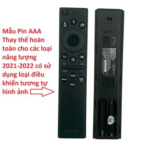 Điều khiển tivi Samsung giọng nói năng lượng mặt trời remote tv samsung blutooth thông minh các đời 2021-2025