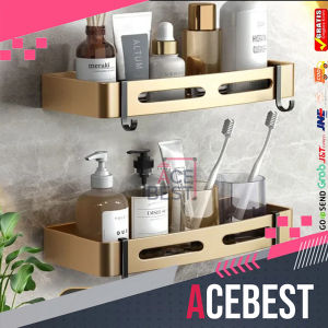 ACEBEST Rak kamar mandi tempel/ Rak Make up/ Rak serbaguna  ZWJ-303