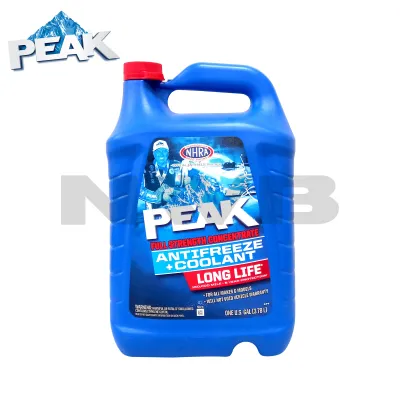 Peak Full Strength Concentrate Long Life Coolant US Gallon (3.78 Liters) (Yellow Color)