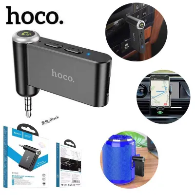 Hoco E62/E58 บลูทูธ ในรถยนต์ Bluetooth5.0 Car Kit FM Transmitter PD20W + QC 3.0 display LED
