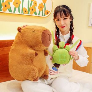 Gấu Bông Chuột Lang Capybara Túi Rùa lông mịn gòn mềm mẫu mới Hot Trend