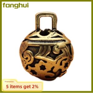 fanghui Durable Brass Retro Waist Accessories Small Bell Car Pendant For Gifts Jewelry Pendant Keychain Pendant Birthday Gift