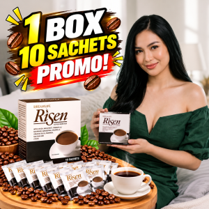 Risen Coffee 1 Box /10 sachet by Dreamlife performance coffee