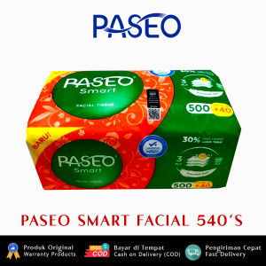 MURAH | Tisu PASEO SMART Facial 540 Sheets/Tisu Wajah Keperluan [Rumah Kantor Hotel Warung & Mobil]