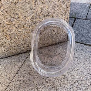 HJDJ Crybaby Clear Outdoor Doll Bag With Keychain Dolls Crybaby Doll Storage Pouch Dolls Protector Pouch Transparent Outdoor Doll Display Bag Doll Accessories