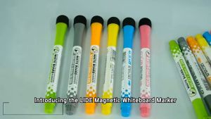 8Pcs Erasable Markers Set Colors Magnet Whiteboard Ink Pens School Teacher Resources Childrens Graffiti Kids Drawing Magnetic Black Dry Erase Markers with Eraser Cap White Board Dry Erase Markers Classroom Dry Wipe Colors Pens