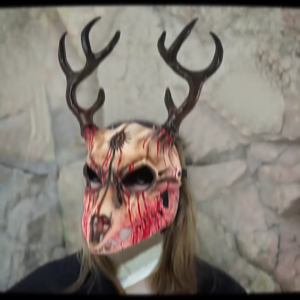 Deer Head Mask Halloween Costume Mask Antler Mask Masquerade Mask Carnivals Mask Reindeer Mask for Party
