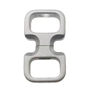Durability 360 Degree Swivels Connectors Rotating Detachable Keychains for Backpackers Campers