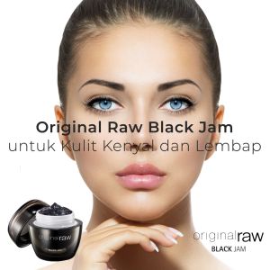 Black Jam Original Raw 50 ml Cream Kosmetik Asli K-Link Moisturizer Pelembab Wajah Krim Kecantikan Perawatan Wajah Wanita Pria skincare original raw black jam blackjam original raw
