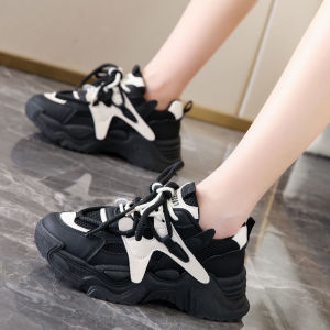 Free Shipping Thick-Soled WomenS New Spring Shoes Loafers Single Shoes White Casual Sneakers