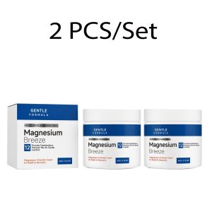 Magnesium Chloride Cream 60g Soothing Body Massage for Joint Knee Comfort Moisturizing Nourishing Gentle Formula Daily Skin Care