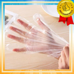 Sarung Tangan Plastik isi 100 Higenis // Serbaguna // Disposable Hand Gloves
