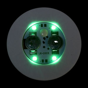 [Charainwang] Tấm lót ly phát sáng 10/5 chiếc tấm lót cốc uống nước thanh LED chai rượu tấm lót cốc Đèn thân xe đèn trang trí tiệc phát ra đèn dán nhãn