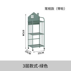 Movable Book Shelf Rack Cabinet Bookcases & Shelving Bookshelf Portability Iron Storage Is Simple and Does Not Occupy Space Bookcases & Shelving Bookshelf Portability