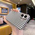 Carbon Fiber Kevlar Pattern PC Armor Case Shockproof Retro Lines Cover Business And Luxury iPhone 16 15 14 Plus 13 12 11 Pro Max. 