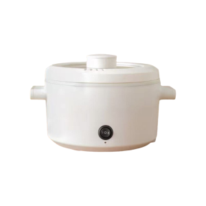 W0AGZ4J2 1-2L Electric Cooker Non Stick with Steamer Soup Stew Pot Multi Purpose with Lid Electric  Pot Household