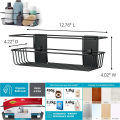 3M Command Bathroom Matt Black Series Shower Caddy Towel Ring Towel Bar. 