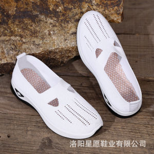 Free Shipping Autumn New Collection: Soft-Soled Comfortable Women’S Shoes Slip-On Style Perfect For Moms Available In Large Sizes