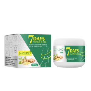 Jaysuing 7 Days Slimming Gel 30g Ginger Hot Cream Fat Burning Shaping Massage Weight Loss Cream