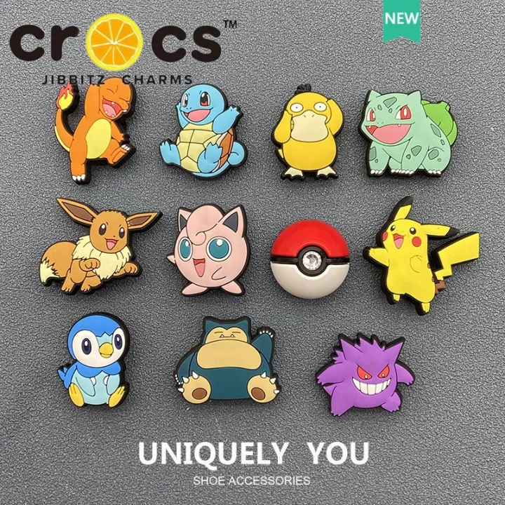 Pokemon store croc pins