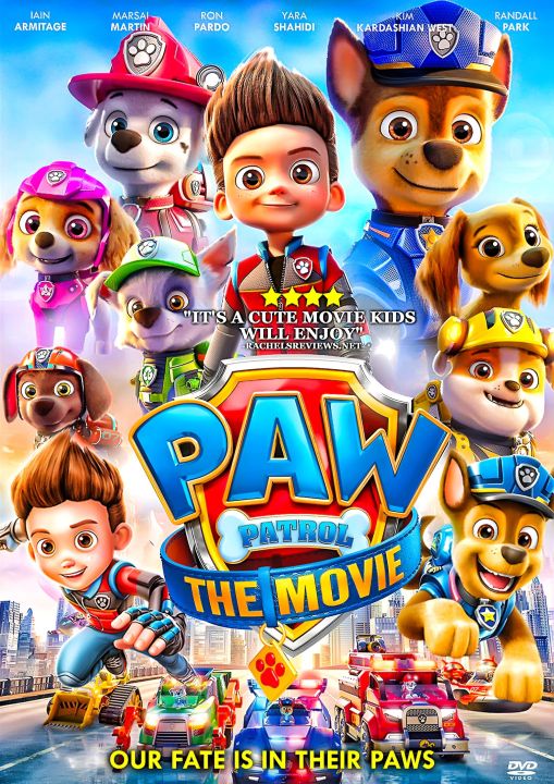 PAW Patrol The Movie 2021 DVD Lazada