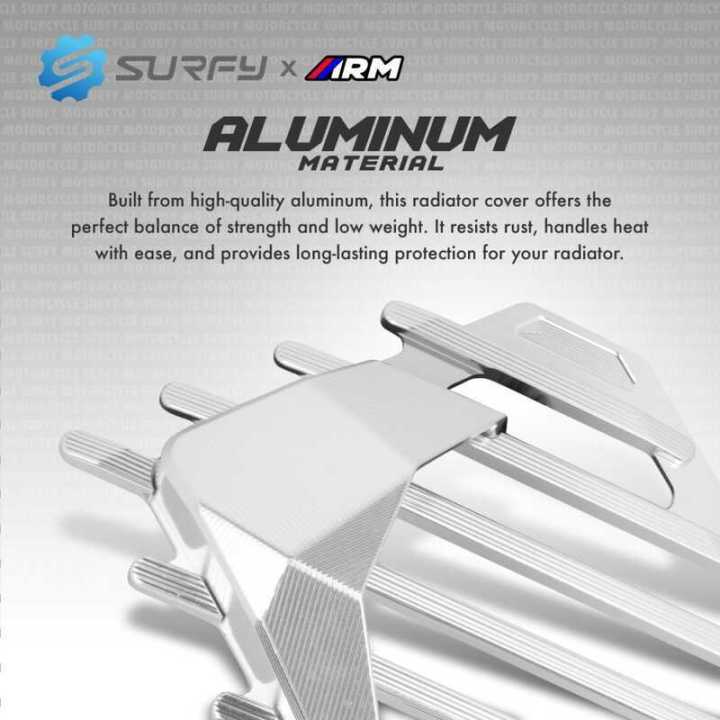 ARM%20Radiator%20Cover%206061-T6%20Aluminum%20CNC%20Heavy-Gauge%20Airflow%20Design%20For%20Nmax%20Aerox%20%20V1.V2.V3%20Aerox%20With%20Bolt%E3%80%9024%20hours%20Delivery%E3%80%91COD%20-%20Image%205