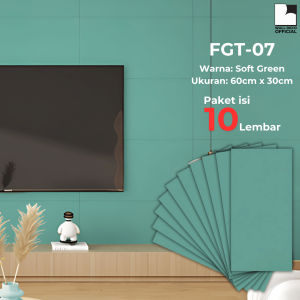 Wallpaper Dinding Vinyl Doff 30x60CM 2.5mm Wallpaper Foam Doff Stiker Keramik Doff Berkualitas WD1