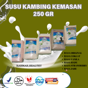 Susu Kambing Etawa Kemasan 250gr BPOM MEREK SEVEN ON SEVEN 7on7