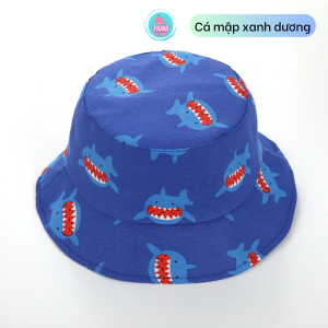 Mũ nón cho bé từ 0-2 tuổi mũ rộng vành cho bé trai mũ bé gái vải cotton thiết nhiều hình kute Pama STORE M04