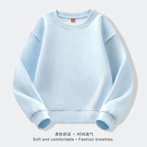 จัดส่งจากประเทศจีน [BIN] ชุดเสื้อสเวตเตอร์สีพื้นสำหรับพ่อแม่และลูก น้ำหนักมาก แบบยูนิเซ็กซ์ หลวม สบาย สำหรับฤดูใบไม้ร่วงและฤดูหนาว ไม่ใช่ผ้าฟลีซ สีแดง