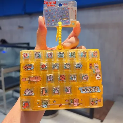 Runenbaoluo dễ thương Mini căng thẳng Relief Bàn phím Đồ chơi móc khóa cho trẻ em và thanh thiếu niên