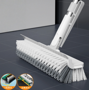 🧹COD🧹 แปรง ล้างพื้น 4 in1 แปรงขัดพื้น หมุนได้ 120 องศา ขนแปรงแข็งแรง ด้ามยาวแข็งแรงทนทาน Onesuper