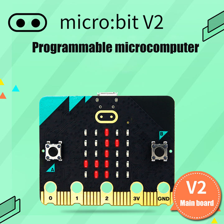 AGBBG Micro:Bit V2 Micro bit đi phiên bản BBC microbit cho trẻ em tự ...