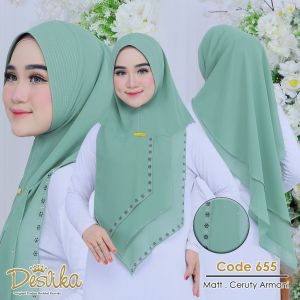 Hijab instan Desvika dc 655 Matt Ceruty babydol