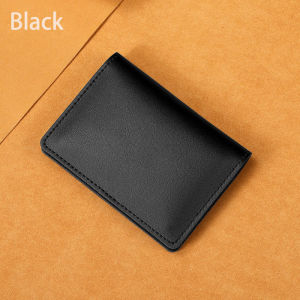 2024 Real Leather Slim ID Credit Card Holder Men and Women Minimalism Cowhide ins Mini Ultrathin Cards Cases