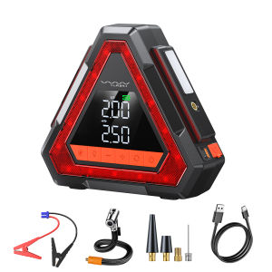 (Local-Stock)BASEUS 2 in 1 Car Jump Starter Power Bank Portable Air Compressor Inflator Pump Power Station 1000A Battery Starter Auto Booster