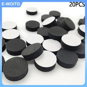 YUYIN4 20PCS Speaker Shock Absorbing Foot Mat Anti-slip Pad Self-adhesive EVA Desktop Speaker Foam Sponges Pad