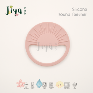 JIYU [JB-030] Silicone Round Teether  / Gigitan Silikon Bulat BPA FREE