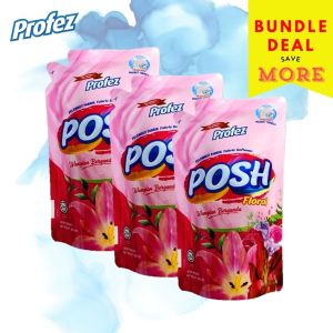 POSH Floral Concentrated Parfum Fabric Softener Conditioner - 800ml