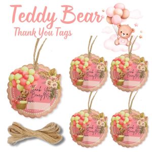 50pcs Teddy Bear Theme Plastic Candy Bags Ziplock Pouch LootBag Birthday baby Shower wedding Party souvenirs