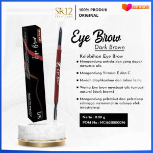 Pensil Alis Waterproof Eye Brow Dark Brown SR12