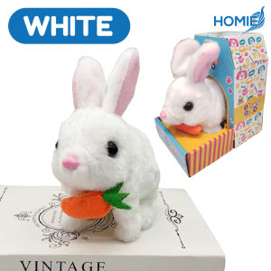HOMIE Interactive Soft Plush Electric Animal Toy/ WalkingTalking Auto-Moving Electronic Bunny/Rabbit/Cat/Unicorn/Squirrel Doll